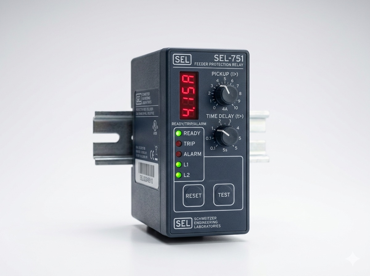 Combined Overcurrent & Earth Fault Relay